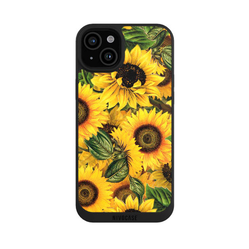 Apple iPhone 15 Plus NIVOpure Sonnenblumenmuster