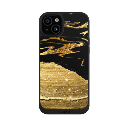 Apple iPhone 15 Plus NIVOpure Marble Golden Look Veins