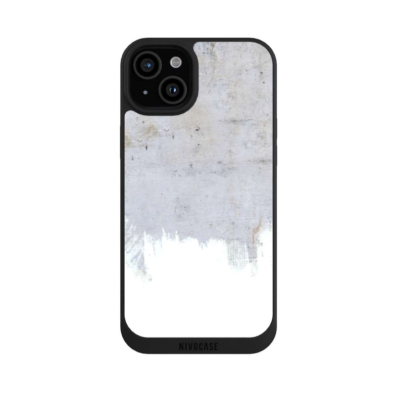 iPhone 15 Plus NIVOpure Farbe auf Rohbeton