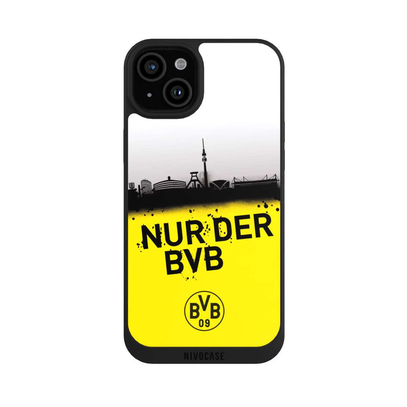 iPhone 15 Plus NIVOpure Nur der BVB - Silhouette