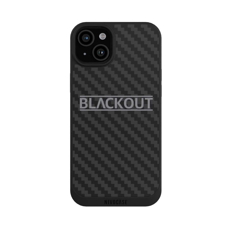 iPhone 15 Plus NIVOpure Carbone - Blackout