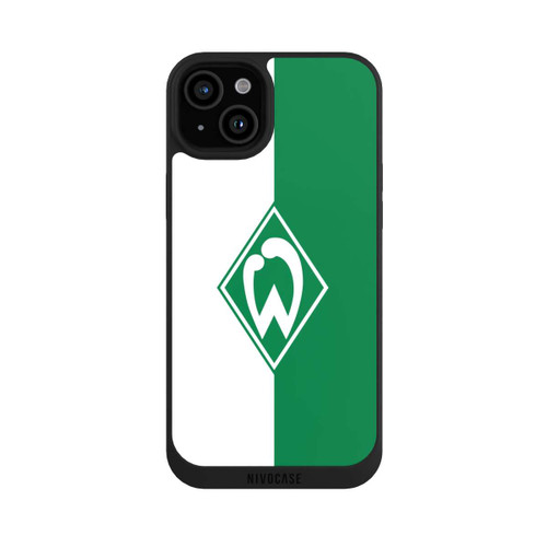 Apple iPhone 15 Plus NIVOpure Weiß-Grün - Werder Bremen