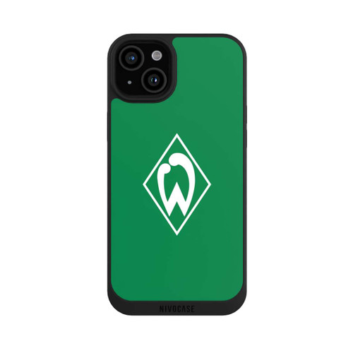 Apple iPhone 15 Plus NIVOpure Logo auf Grün - Werder Bremen