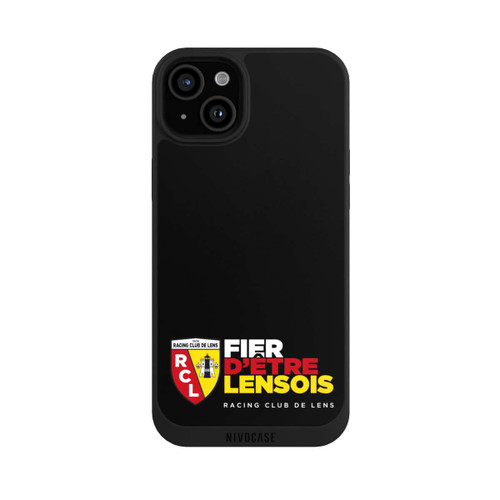 Apple iPhone 15 Plus NIVOpure Logo RCL en bas Noir