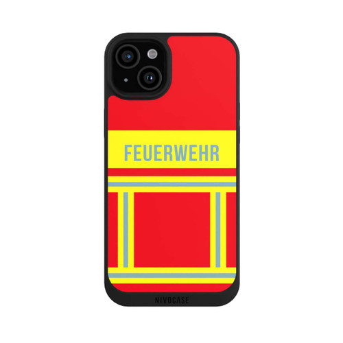 Apple iPhone 15 Plus NIVOpure Rote Feuerwehr Jacke