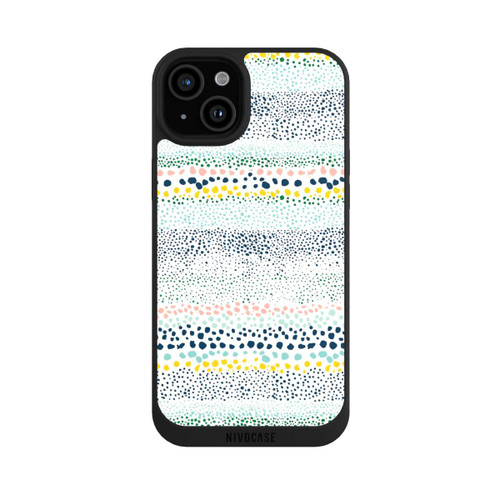Apple iPhone 15 Plus NIVOpure Little Dots Textured White