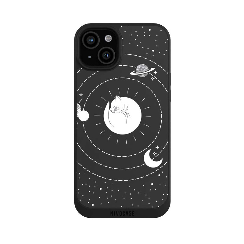 iPhone 15 Plus NIVOpure Cat and Moon