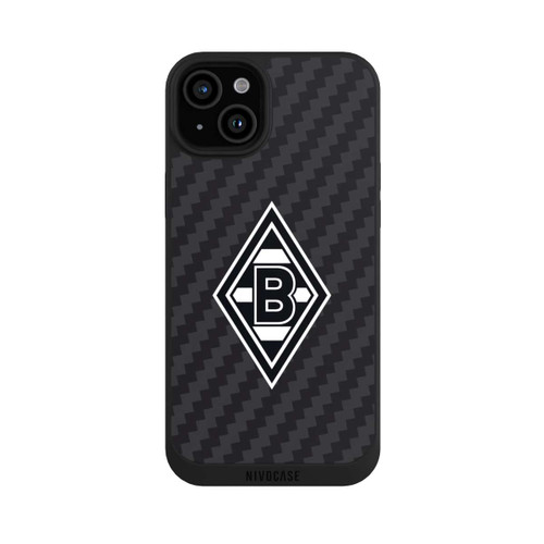 Apple iPhone 15 Plus NIVOpure Borussia Raute Carbon