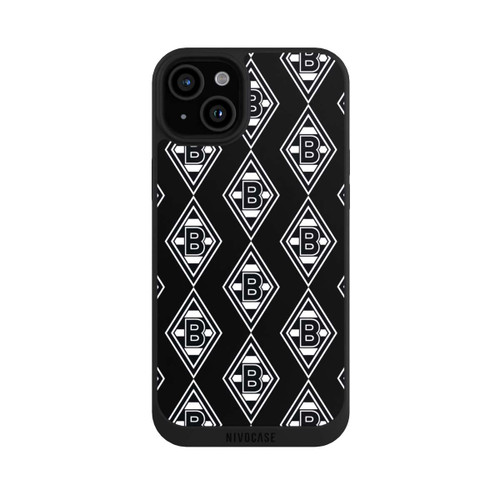 Apple iPhone 15 Plus NIVOpure Schwarze Rauten