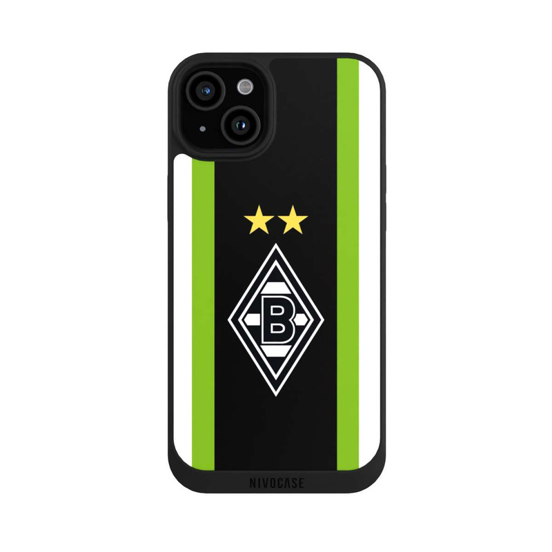 iPhone 15 Plus NIVOpure Schwarzer Streifen 2 Sterne
