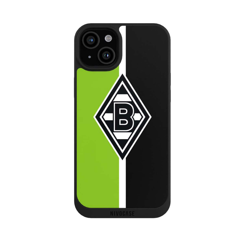 iPhone 15 Plus NIVOpure Borussia Grün Schwarz