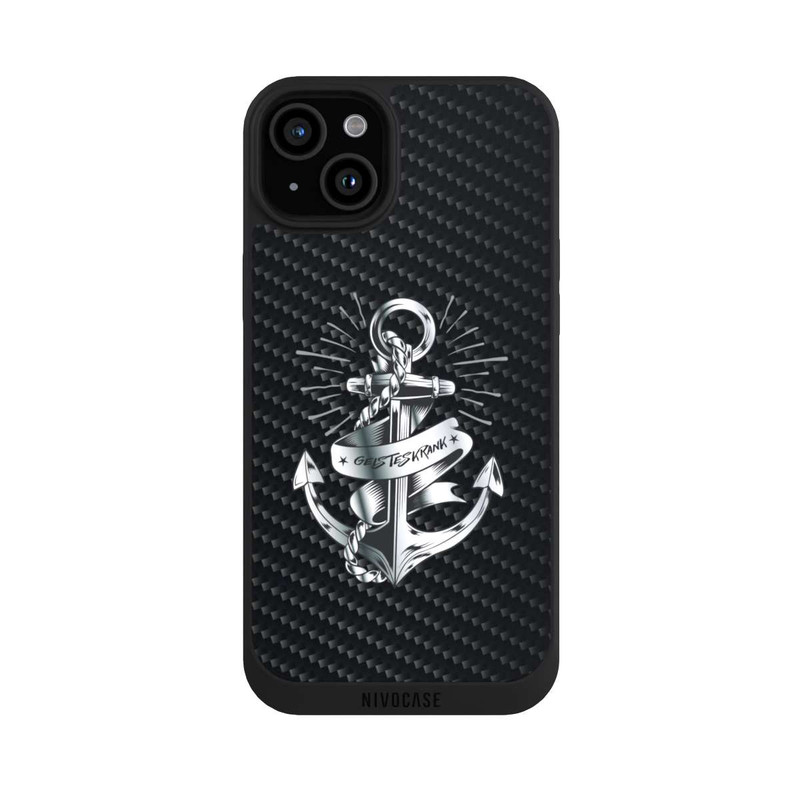 iPhone 15 Plus NIVOpure Geisteskrank Anker Carbon