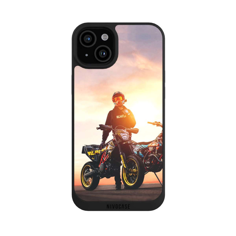 iPhone 15 Plus NIVOpure Blackout  Coucher de soleil