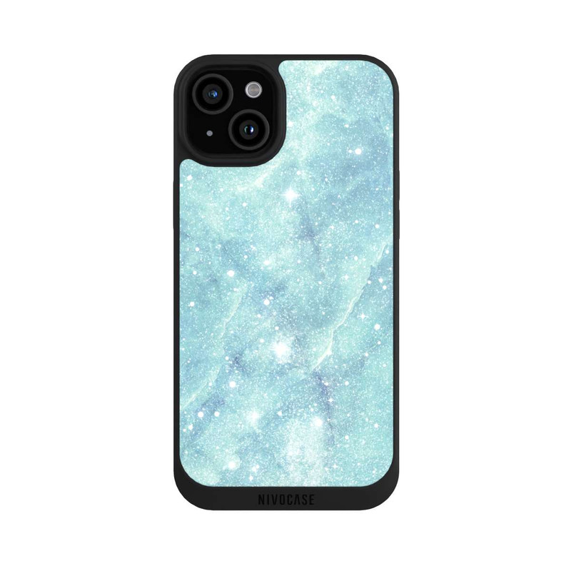 iPhone 15 Plus NIVOpure Glänzender Sternenmarmor