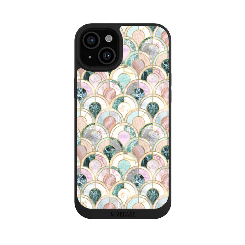 iPhone 15 Plus NIVOpure Marmor-Inlays