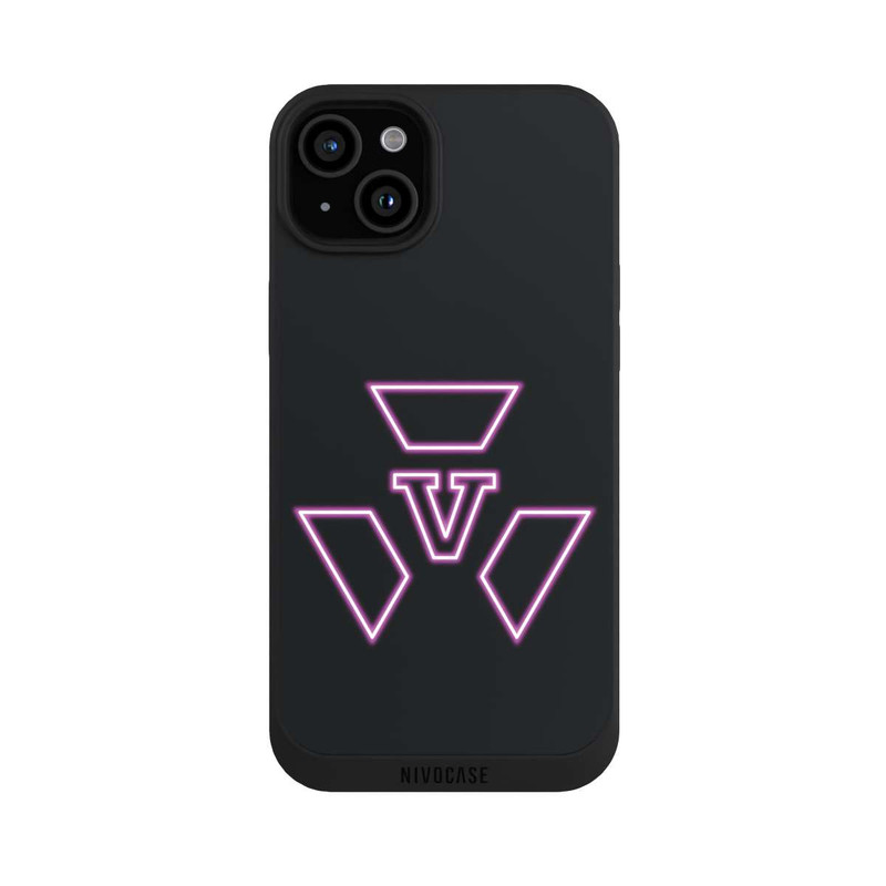 iPhone 15 Plus NIVOpure Logo iBlali rose fluo
