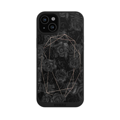 Apple iPhone 15 Plus NIVOpure Schwarze Rosen