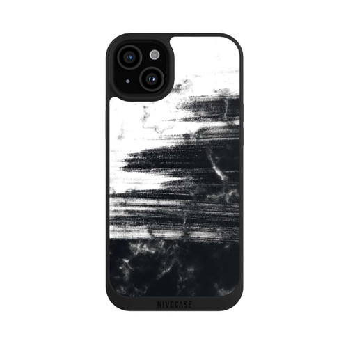 Apple iPhone 15 Plus NIVOpure Brushed monochrome stone