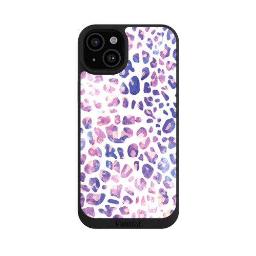 Apple iPhone 15 Plus NIVOpure Pink purple leopard