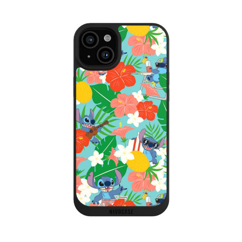 Apple iPhone 15 Plus NIVOpure Stitch Hawaiian Pattern