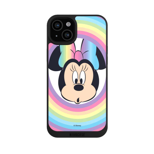 Apple iPhone 15 Plus NIVOpure Minnie Rainbow Circle