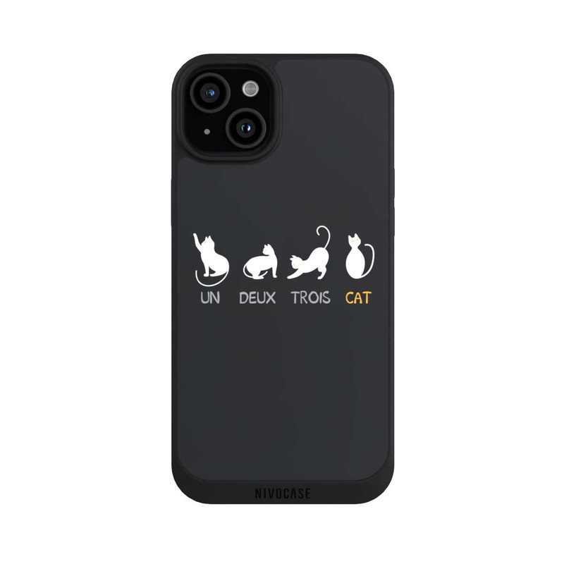 iPhone 15 Plus NIVOpure Un Deux Trois Cat