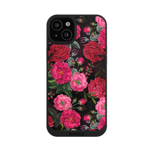 Apple iPhone 15 Plus NIVOpure Pink and Red Flowers