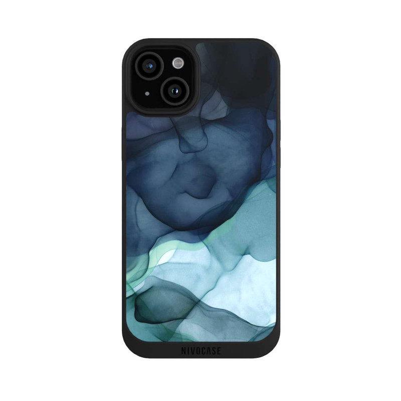 iPhone 15 Plus NIVOpure Flüssig Kunst Dämmerungsstimmung