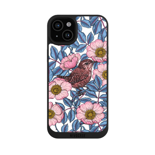 Apple iPhone 15 Plus NIVOpure Troglodytes et rosiers sauvages