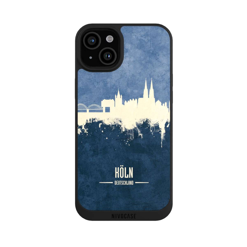 iPhone 15 Plus NIVOpure Köln Skyline Marine