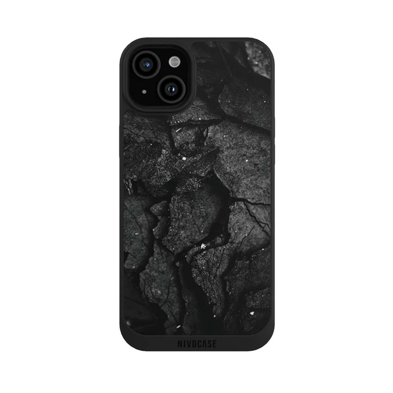 iPhone 15 Plus NIVOpure Black Concrete