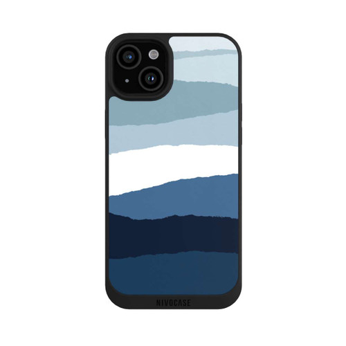 Apple iPhone 15 Plus NIVOpure Blue Abstract II