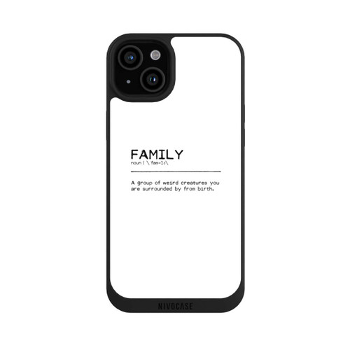 Apple iPhone 15 Plus NIVOpure Quote Family Weird