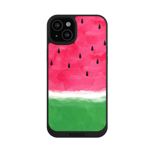Apple iPhone 15 Plus NIVOpure Watermelon Abstract