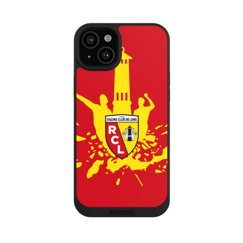 Apple iPhone 15 Plus NIVOpure Tour RCL jaune sur rouge