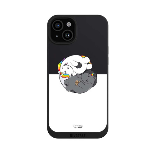 Apple iPhone 15 Plus NIVOpure Yin und Yang Pummel Grummel