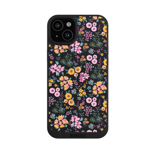 Apple iPhone 15 Plus NIVOpure Little Flowers Multi Black 2