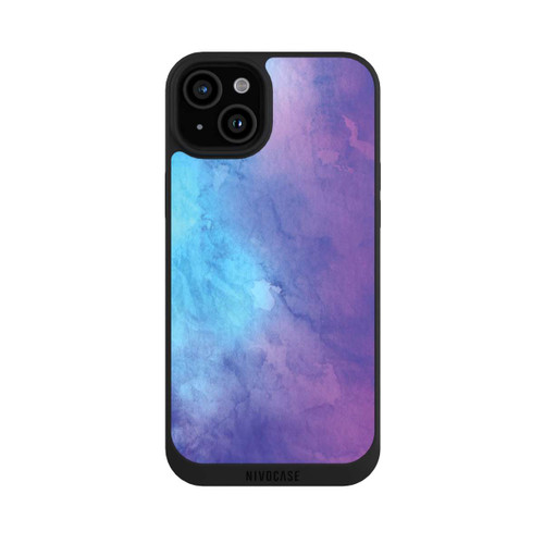 Apple iPhone 15 Plus NIVOpure Watercolour Blue Pink Fade