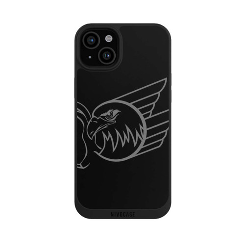 Apple iPhone 15 Plus NIVOpure Logo Schwarz