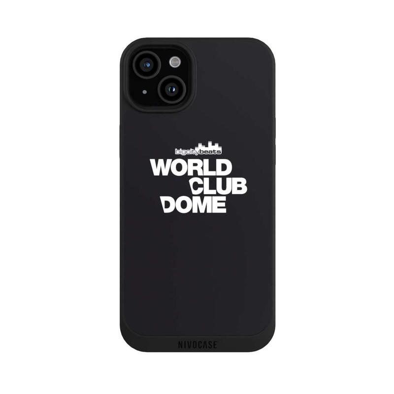iPhone 15 Plus NIVOpure Logo WCD Blanc