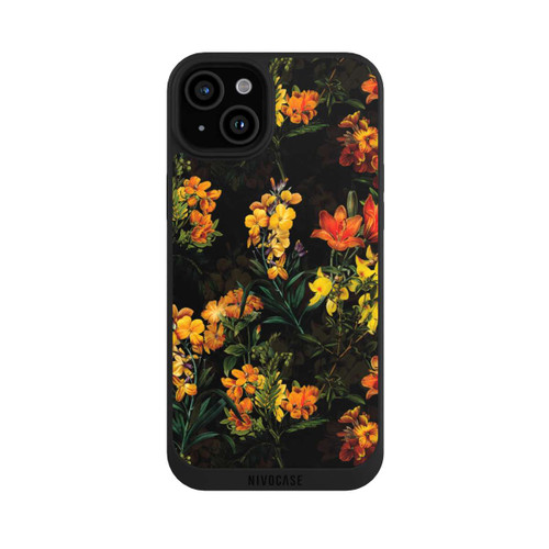 Apple iPhone 15 Plus NIVOpure Colorful Flowers Yellow