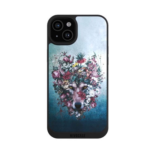 Apple iPhone 15 Plus NIVOpure Fleurs - Loup