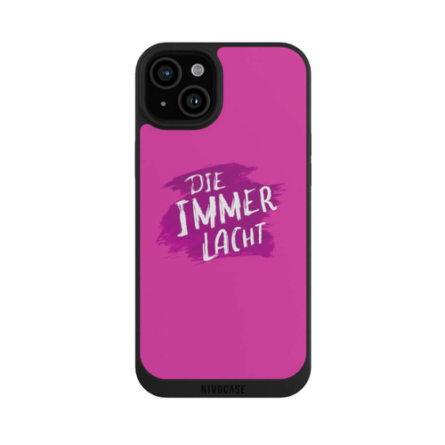 Apple iPhone 15 Plus NIVOpure Die Immer Lacht Pink