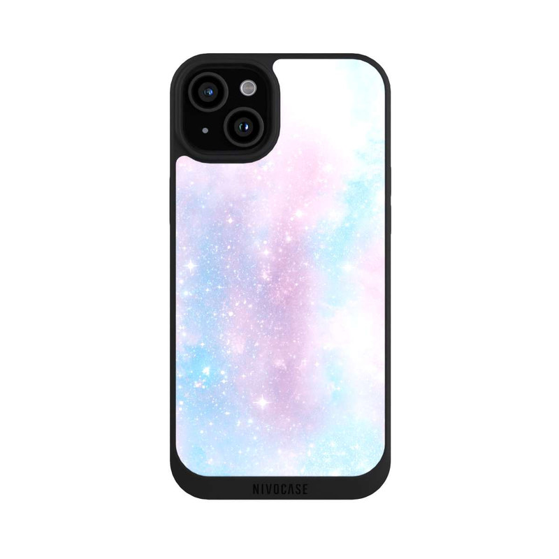 iPhone 15 Plus NIVOpure Pink-Blue Galaxy