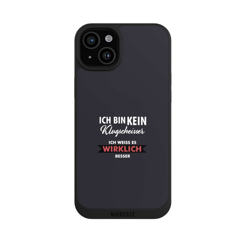 iPhone 15 Plus NIVOpure Ich bin kein Klugscheisser