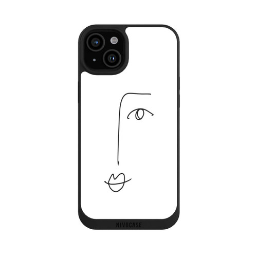 Apple iPhone 15 Plus NIVOpure Face Line Art