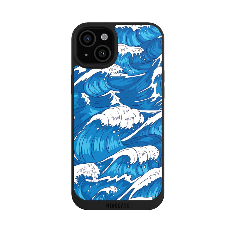 iPhone 15 Plus NIVOpure Vagues de mer Kanagawa 2