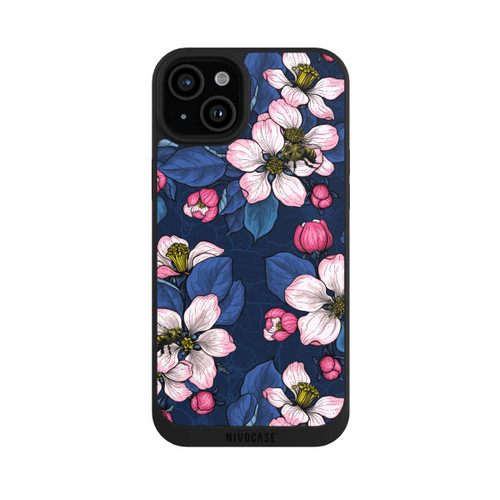 Apple iPhone 15 Plus NIVOpure Fleurs de pommier foncées