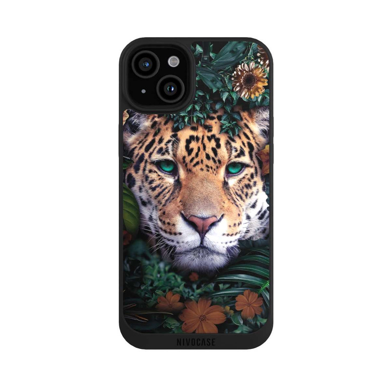 iPhone 15 Plus NIVOpure Jaguar im Dschunglegrün