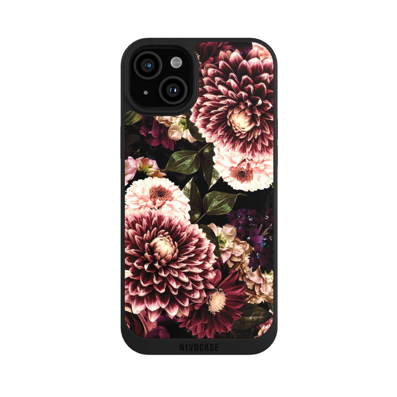 iPhone 15 Plus NIVOpure Wunderschöne rosa Vintage-Blumen